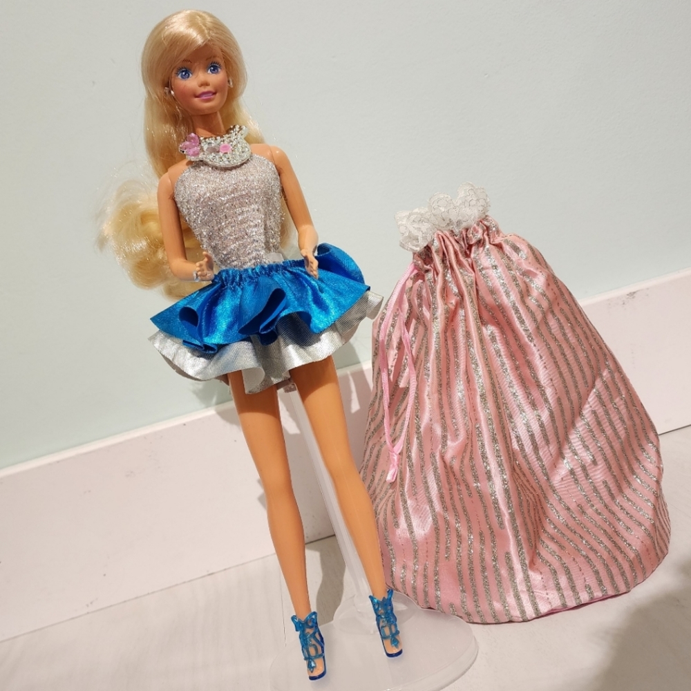 Barbie Jewel Secrets, 1985 y., Barbie Doll, Barbie Bag, 80s, Old Barbie, Mattel
